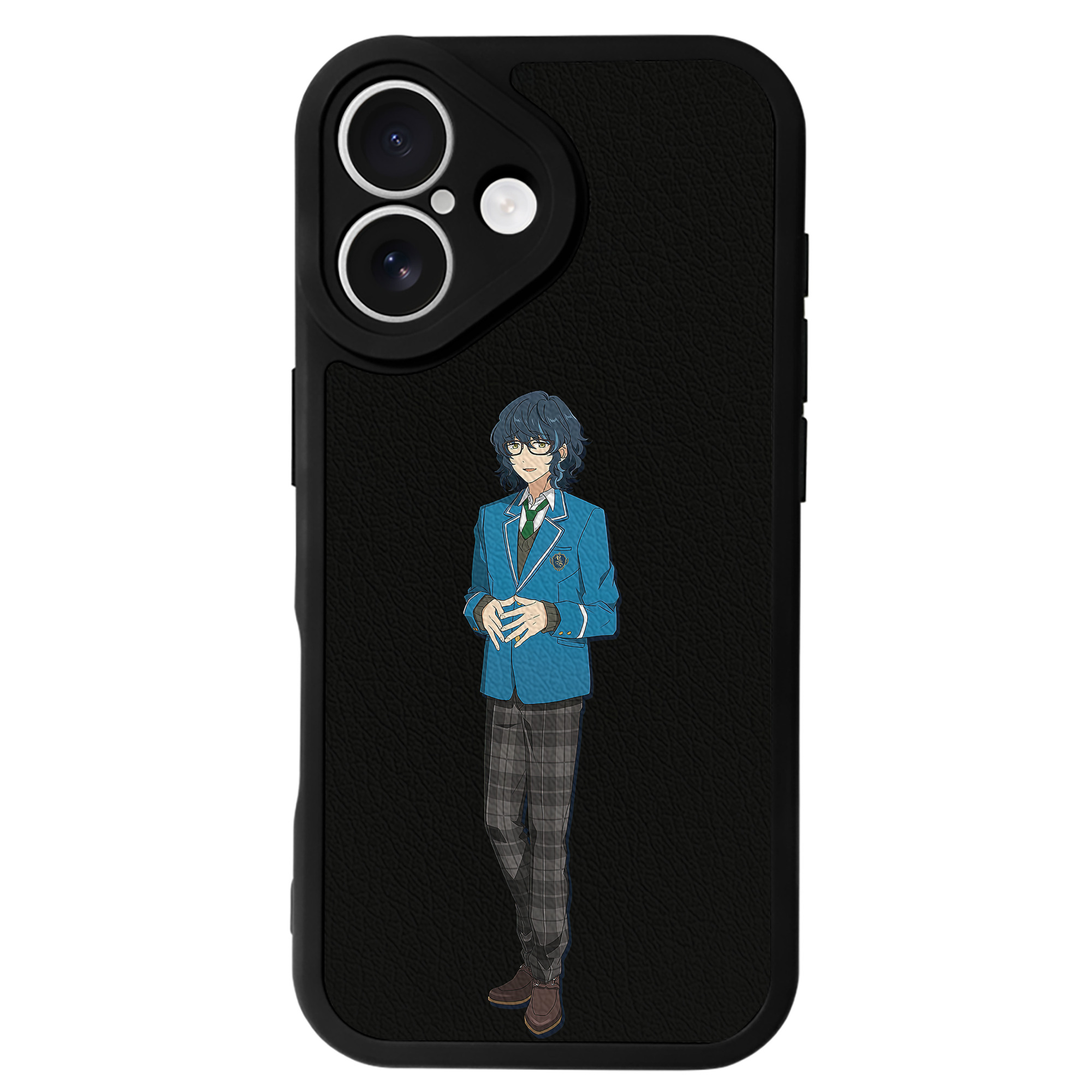 （画像用） あんさんぶるスターズ! Ensemble Stars 【iPhone 16シリーズ対応】シリコンスマホケース（レザー調） 材質：シリコン